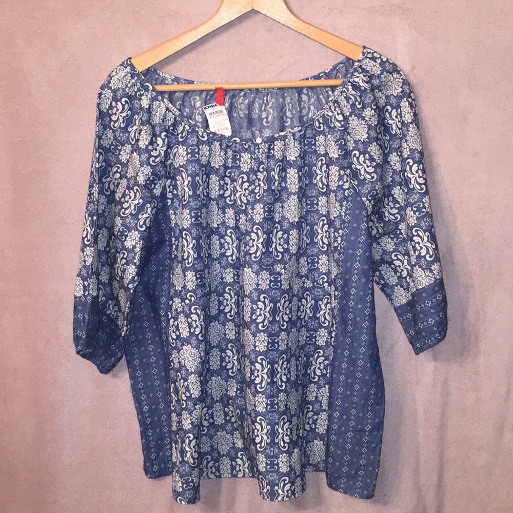 Orange Women’s plus size Top